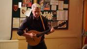 Paul Saltis on the Bouzouki